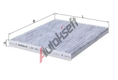 MAHLE Filtr vzduchu v interiru MAO LAK 464, LAK 464