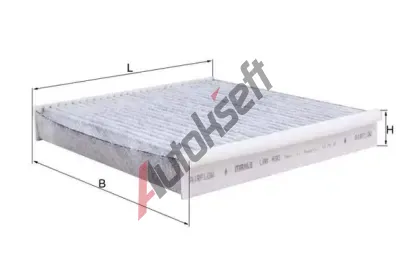 MAHLE Filtr vzduchu v interiru MAO LAK 490, LAK 490