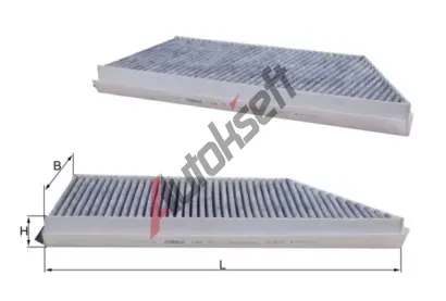MAHLE Filtr - vzduch v interiru MAO LAK 57, LAK 57