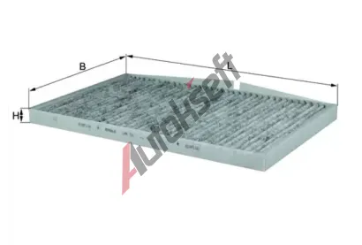 MAHLE Filtr vzduchu v interiru MAO LAK 58, LAK 58