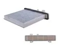 MAHLE Filtr vzduchu v interiru MAO LAK 589, LAK 589