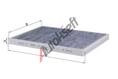 MAHLE Filtr vzduchu v interiru MAO LAK 594, LAK 594