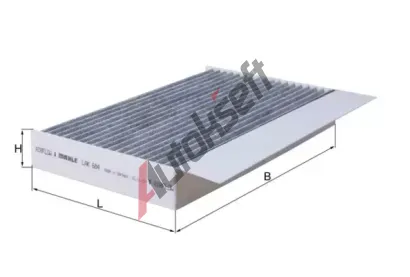 MAHLE Filtr vzduchu v interiru MAO LAK 684, LAK 684