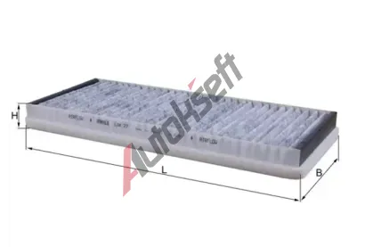 MAHLE Filtr vzduchu v interiru MAO LAK 77, LAK 77