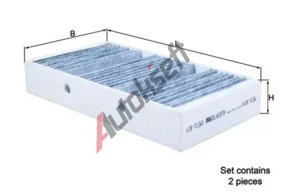 MAHLE Filtr vzduchu v interiru MAO LAK 878/S, LAK 878/S