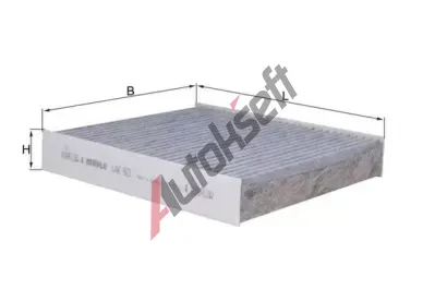 MAHLE Filtr vzduchu v interiru MAO LAK 923, LAK 923