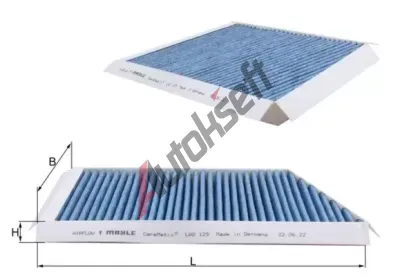 MAHLE Filtr vzduchu v interiru MAO LAO 129, LAO 129