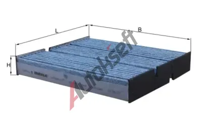 MAHLE Filtr vzduchu v interiru MAO LAO 1467, LAO 1467