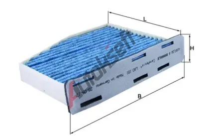 MAHLE Filtr vzduchu v interiru MAO LAO 181, LAO 181