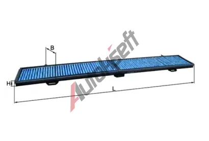 MAHLE Filtr vzduchu v interiru MAO LAO 248, LAO 248