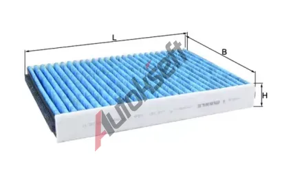 MAHLE Filtr vzduchu v interiru MAO LAO 387, LAO 387