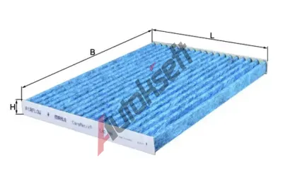 MAHLE Filtr vzduchu v interiru MAO LAO 396, LAO 396