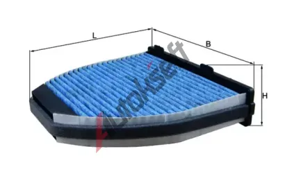 MAHLE Filtr vzduchu v interiru MAO LAO 413, LAO 413