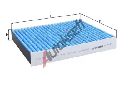 MAHLE Filtr vzduchu v interiru MAO LAO 472, LAO 472
