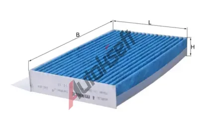 MAHLE Filtr vzduchu v interiru MAO LAO 684, LAO 684