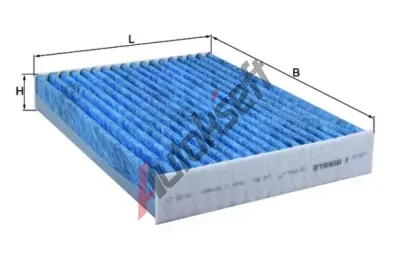 MAHLE Filtr vzduchu v interiru MAO LAO 891, LAO 891