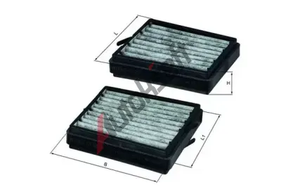 MAHLE Filtr vzduchu v interiru MAO LKK 116/S, LKK 116/S