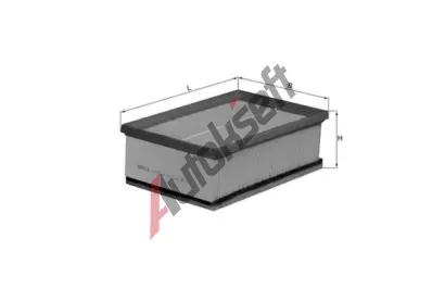 MAHLE Vzduchov filtr MAO LX 1045, LX 1045
