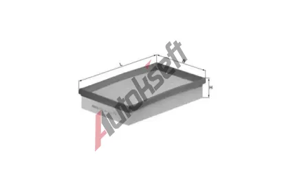 MAHLE Vzduchov filtr MAO LX 1074, LX 1074