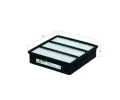 Vzduchov filtr MAHLE ‐ MAO LX 1076