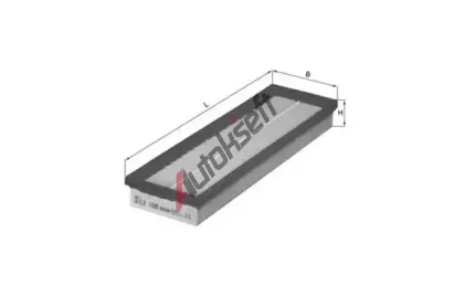 MAHLE Vzduchový filtr MAO LX 1085, LX 1085 MAHLE Vzduchový filtr MAO LX 1085, LX 1085