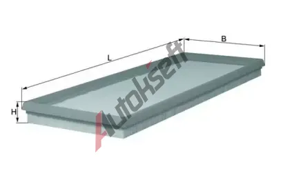 MAHLE Vzduchov filtr MAO LX 118, LX 118