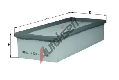 MAHLE Vzduchov filtr MAO LX 1211, LX 1211