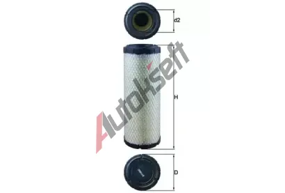 MAHLE Vzduchov filtr MAO LX 1240, LX 1240