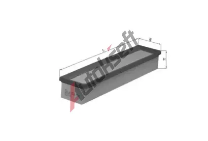 MAHLE Vzduchov filtr MAO LX 1258, LX 1258