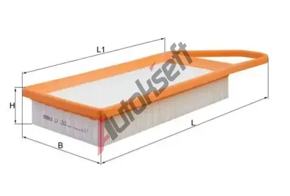 MAHLE Vzduchov filtr MAO LX 1282, LX 1282