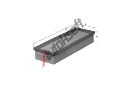 MAHLE Vzduchov filtr MAO LX 143, LX 143