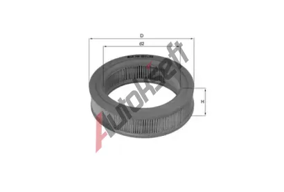 MAHLE Vzduchový filtr MAO LX 144, LX 144  MAHLE Vzduchový filtr MAO LX 144, LX 144