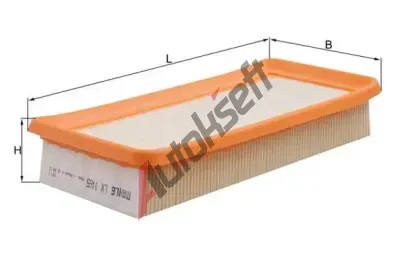 MAHLE Vzduchov filtr MAO LX 1465, LX 1465