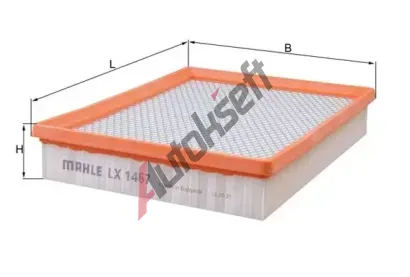 MAHLE Vzduchov filtr MAO LX 1467, LX 1467
