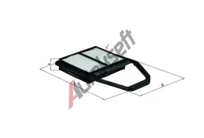 MAHLE Vzduchov filtr MAO LX 1562, LX 1562