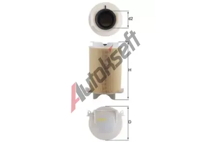 MAHLE Vzduchov filtr MAO LX 1566, LX 1566