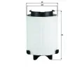 MAHLE Vzduchov filtr ‐ MAO LX 1566/1