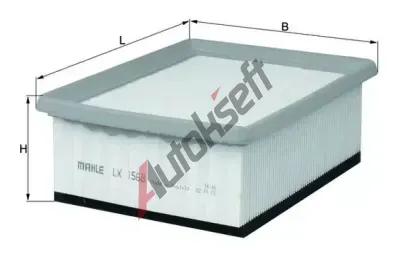 MAHLE Vzduchov filtr MAO LX 1568, LX 1568