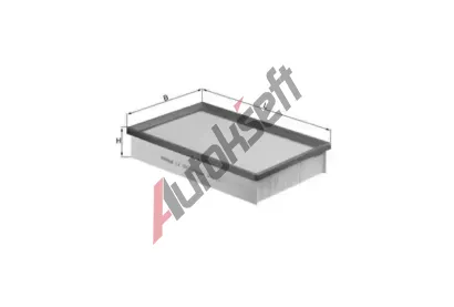 MAHLE Vzduchov filtr MAO LX 1571, LX 1571