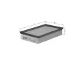 Vzduchový filtr MAHLE ‐ MAO LX 1596 Vzduchový filtr MAHLE ‐ MAO LX 1596