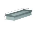 MAHLE Vzduchov filtr ‐ MAO LX 1601