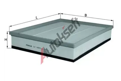 MAHLE Vzduchov filtr MAO LX 1602, LX 1602