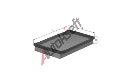 MAHLE Vzduchov filtr MAO LX 1633, LX 1633