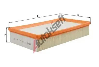 MAHLE Vzduchov filtr MAO LX 1649, LX 1649