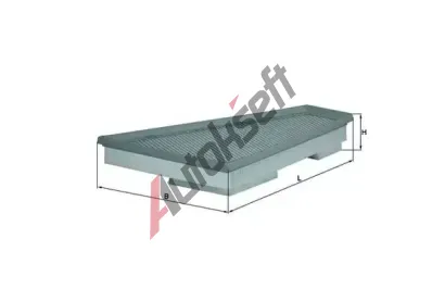 MAHLE Vzduchov filtr MAO LX 1663, LX 1663