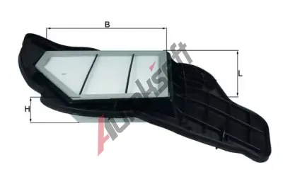 MAHLE Vzduchov filtr MAO LX 1684/5, LX 1684/5