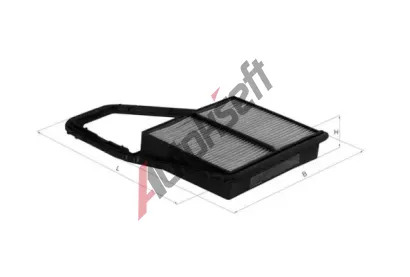 MAHLE Vzduchov filtr MAO LX 1689, LX 1689