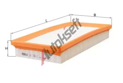 MAHLE Vzduchov filtr MAO LX 1781/2, LX 1781/2