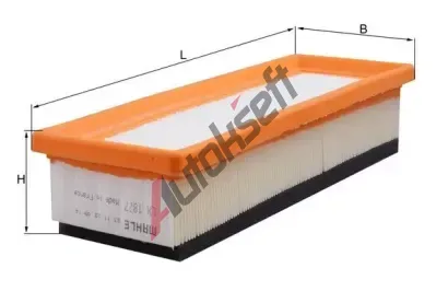 MAHLE Vzduchov filtr MAO LX 1827, LX 1827