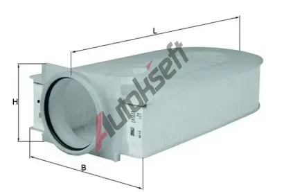 MAHLE Vzduchov filtr MAO LX 1833, LX 1833